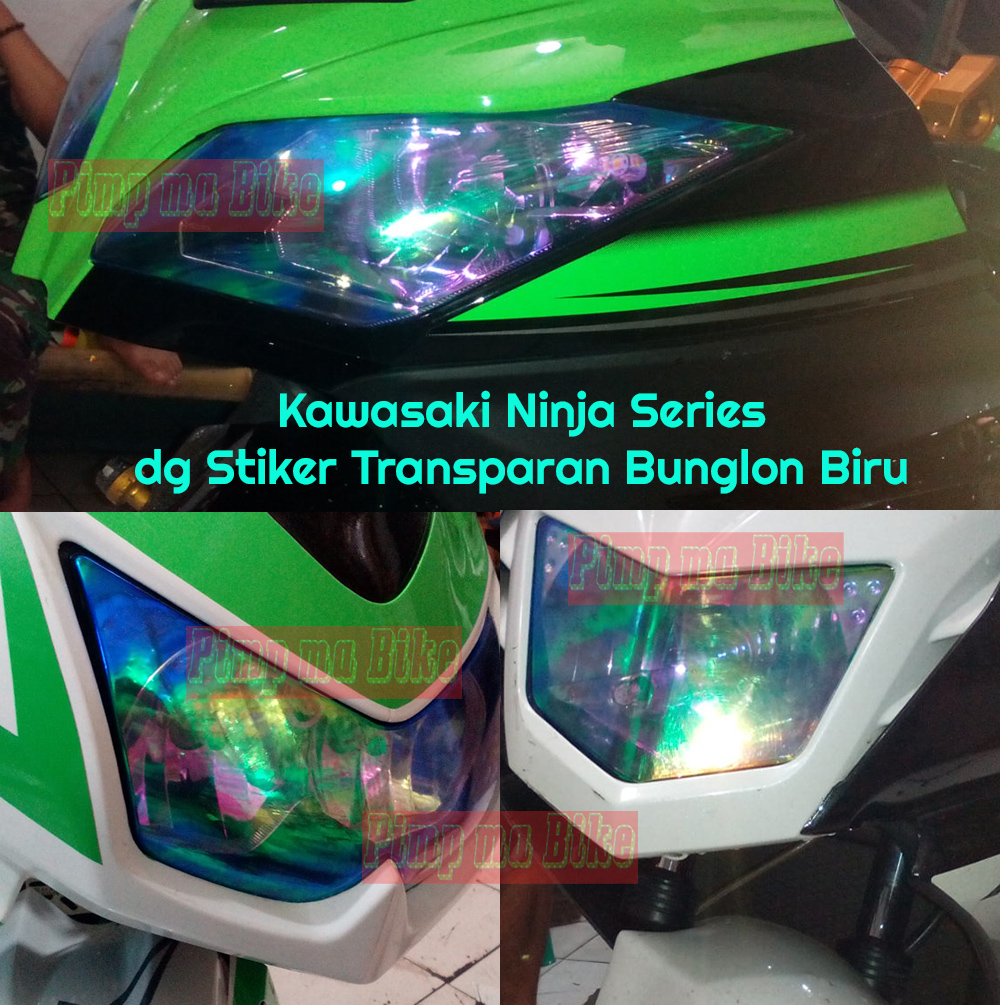 Koleksi Ide Modifikasi Motor Ninja R Lampu Bulat Terkeren Obeng Motor